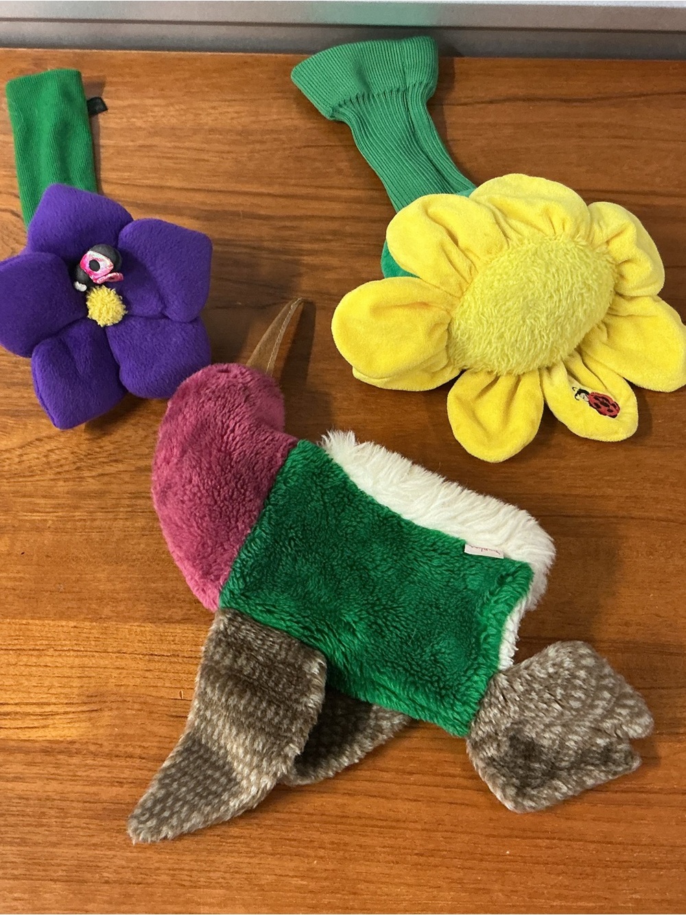 Daphne Golf Club Head Cover Hummingbird Sunflower Botanical Lot of 3